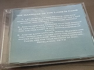 The Marriage of The Lamb is Come