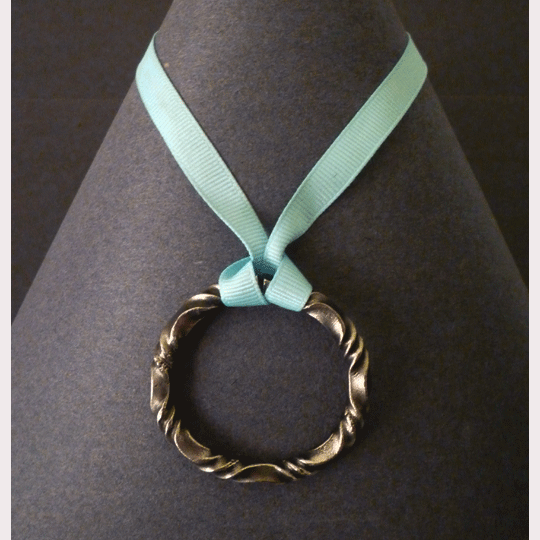 Twisted Circle Pendant