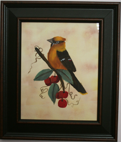 P_4802 - Painting - Bird - Yellow,Brown