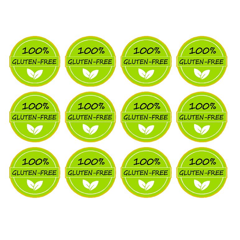 24 Customized Labels for Specialty Food